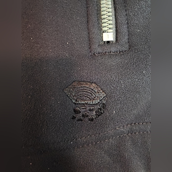 MOUNTAIN Hardwear Black full zip moto asymmetrical jacket Med - Picture 6 of 10